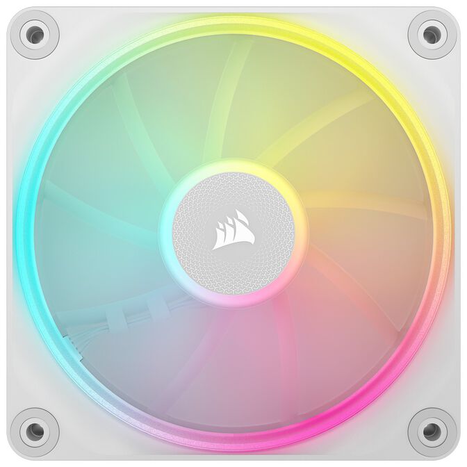 Corsair iCUE Link LX120 RGB, PWM Fan, 3-Pack - 120mm, white image number 2