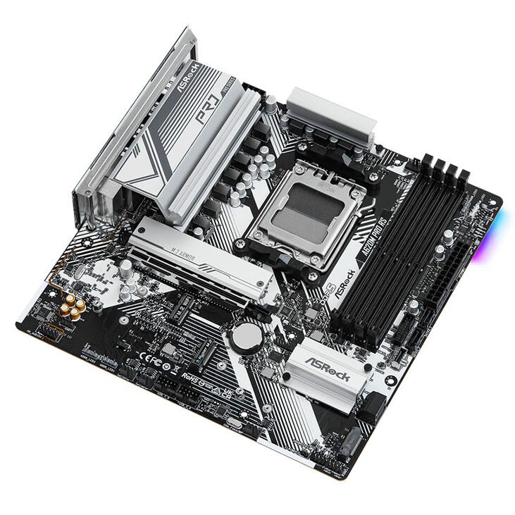 ASRock A620M Pro RS, AMD A620 Mainboard - Sockel AM5, DDR5 image number 4