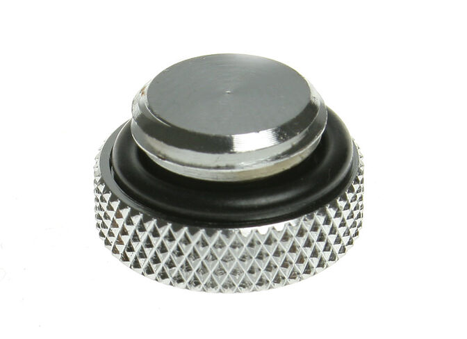 Bitspower Verschlussstopfen G1/4 Zoll AG - silber gl&auml;nzend image number 1