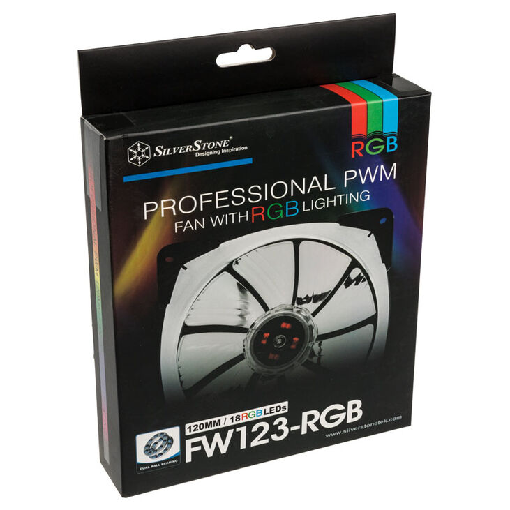 SilverStone SST-FW123-RGB, RGB Lüfter - 120mm image number 7