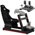 Nitro Concepts E-Racer - LED Bundle with pedal selection image number null