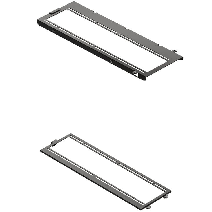 HAVN HS 420 Fan Brackets für 360 mm Radiatoren - schwarz image number 0