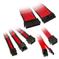 Kolink Core Adept Braided Cable Extension Kit - rot