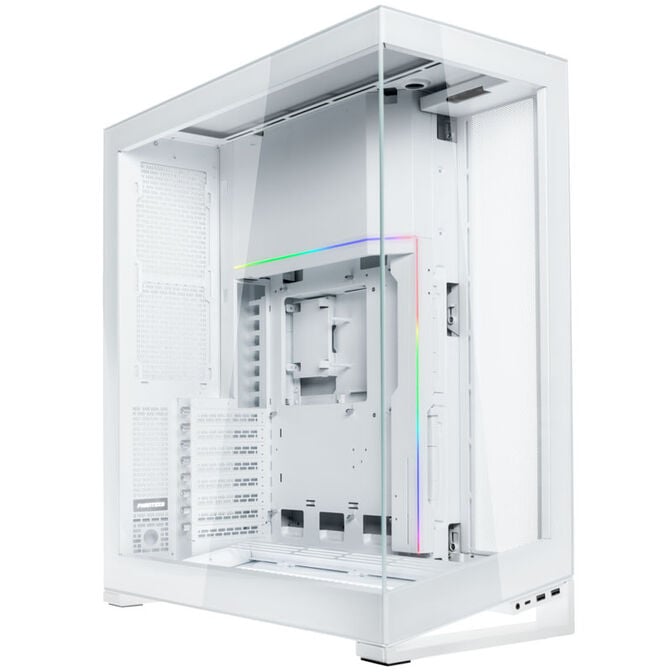 PHANTEKS NV Series NV7 E-ATX-Geh&auml;use, Tempered Glass, ARGB - wei&szlig; + M25 Gen2 PWM D-RGB L&uuml;fter 3er-Pack - Reverse Blade, 140mm + DRGB Kit image number 1