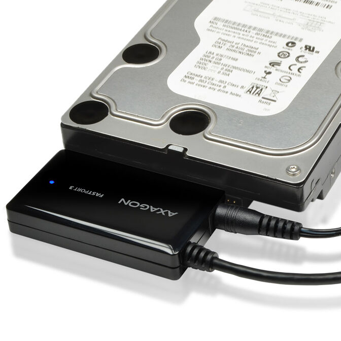 AXAGON ADSA-FP3 FASTPort3 Adapter, USB3.0, HDD/SSD/ODD, SATA 6G - Netzteil image number 1