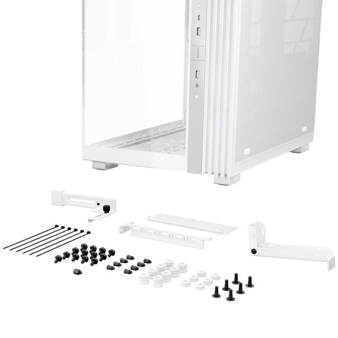 be quiet! Light Base 600 LX PC Case, Mid Tower, Tempered Glass, ARGB - white image number 6