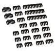 Kolink Core Pro Braided Cable Extension Kit 12V-2x6 Typ 1 - Jet Black/Racing Red image number null