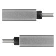 AXAGON USB-C 3.1 M auf USB-A F Adapter, Aluminium - schwarz image number null