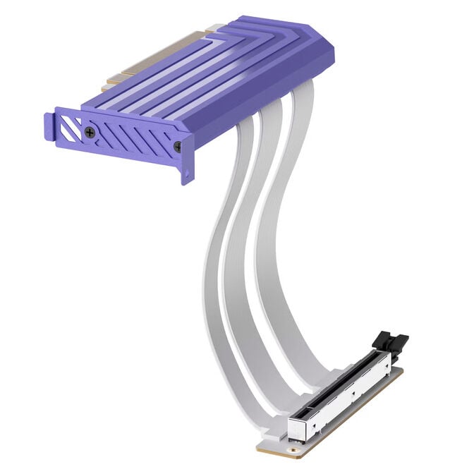 HYTE PCIe 5.0 Hyper Riser Cable - Taro Milk image number 1