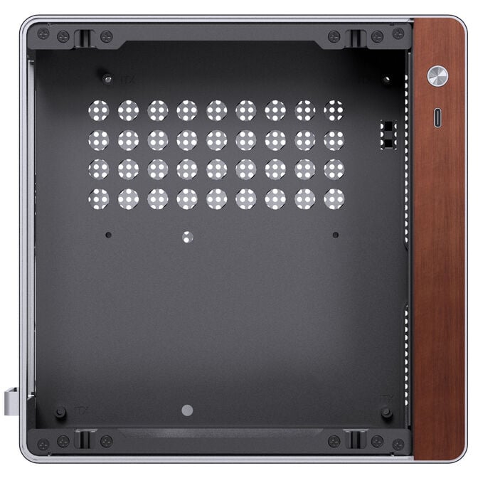 Jonsbo NV10 PC case, mini case, ITX - silver image number 8