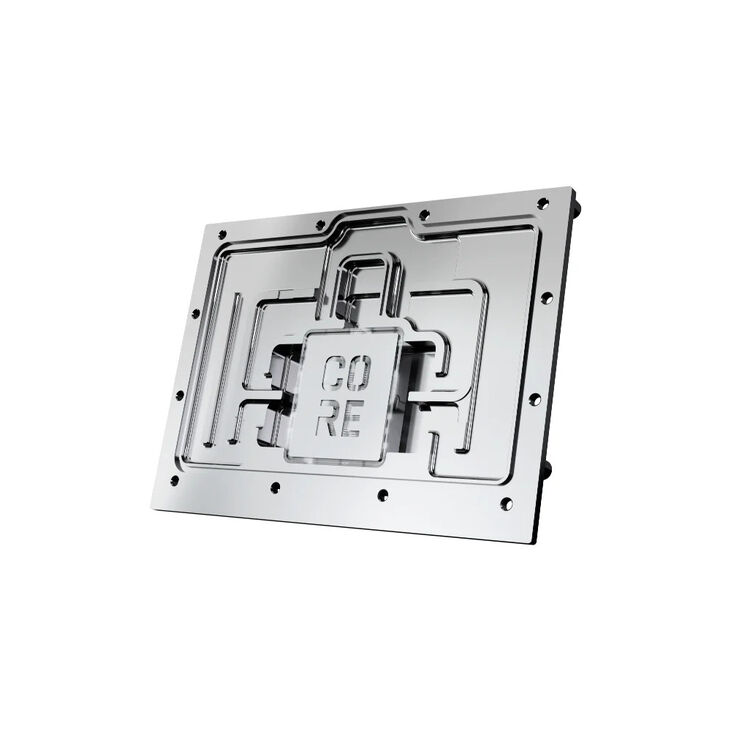 Alphacool Core RX 9070 Nitro+ GPU water block, ARGB, with backplate - acrylic image number 3