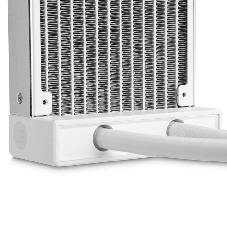 EK Water Blocks EK-Nucleus AIO CR360 Lux D-RGB AIO Cooler - 360 mm, White image number 6