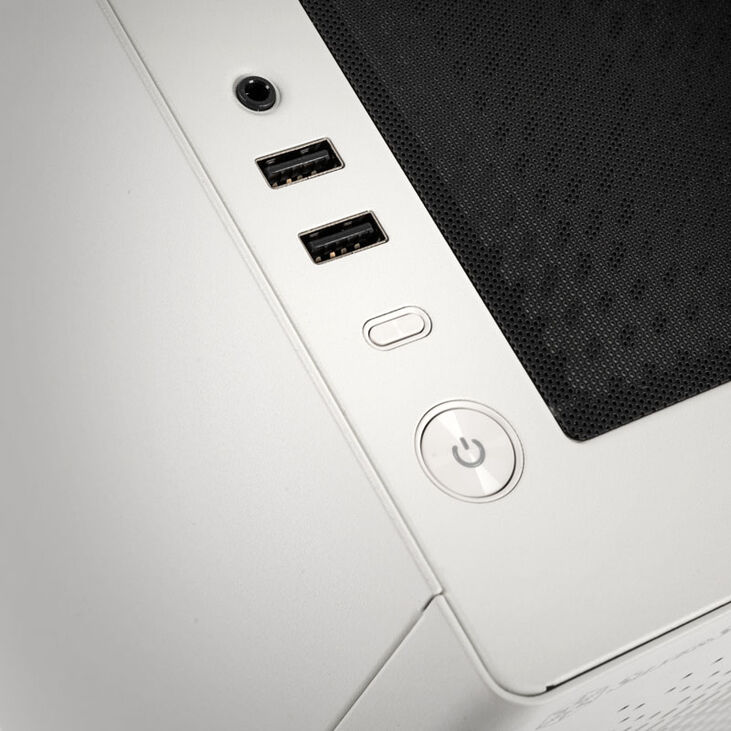SilverStone SST-SG16W Mini-ITX Gehäuse - weiß image number 4