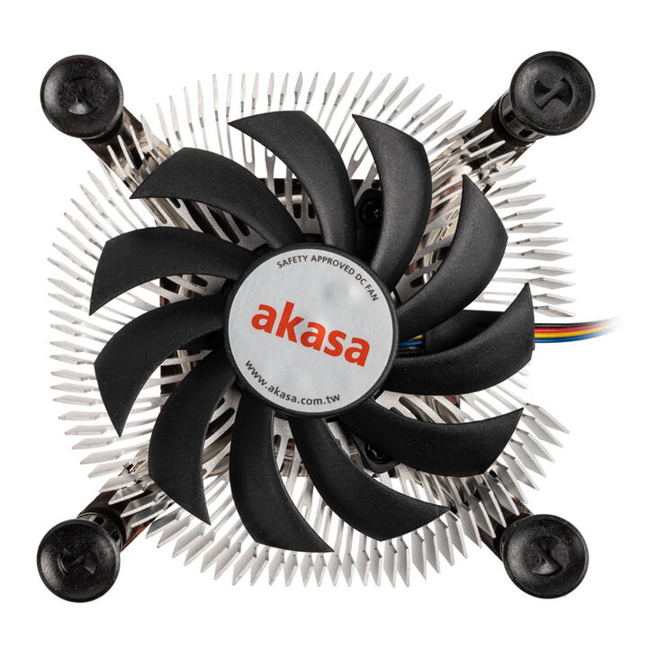 Akasa AK-CC6601EP01 Low Profile CPU-Kühler - Sockel LGA 1700, 26,9mm hoch image number 1