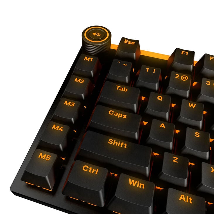 be quiet! Light Mount Silent Gaming Keyboard, RGB - be quiet! Silent Linear Switches, black image number 4