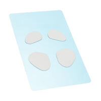 Endgame Gear XM1 Mouse Skates, 99.5% PTFE, white - Single Set