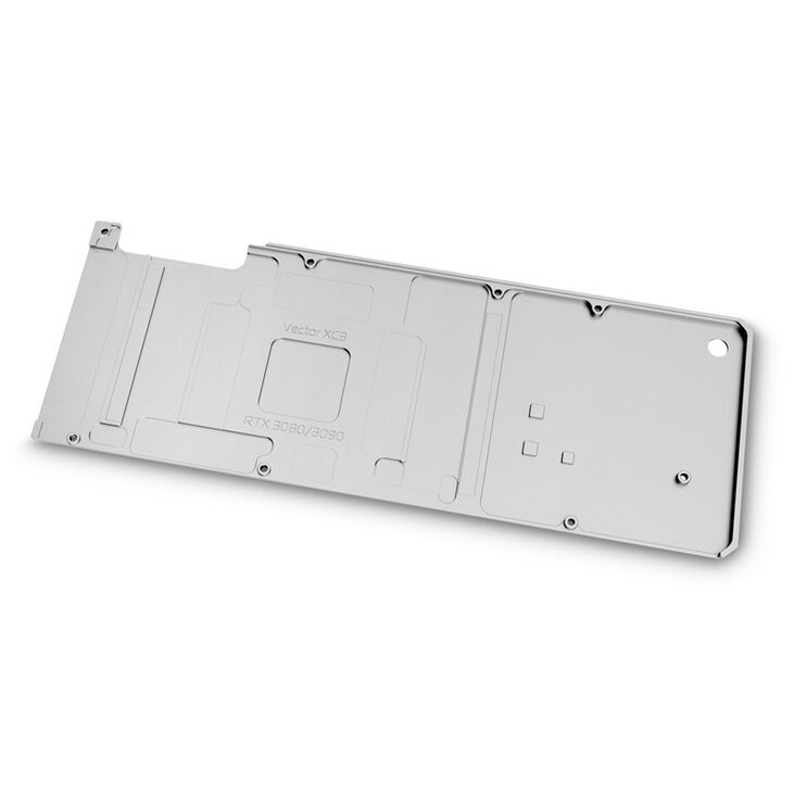 EK Water Blocks EK-Quantum Vector XC3 RTX 3080/3090 Backplate - Nickel image number 1