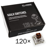 Glorious Kailh Box Brown Switches (120 St&uuml;ck)