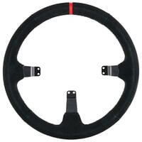 Asetek SimSports GT Rim, curved, 340 mm - black, suede
