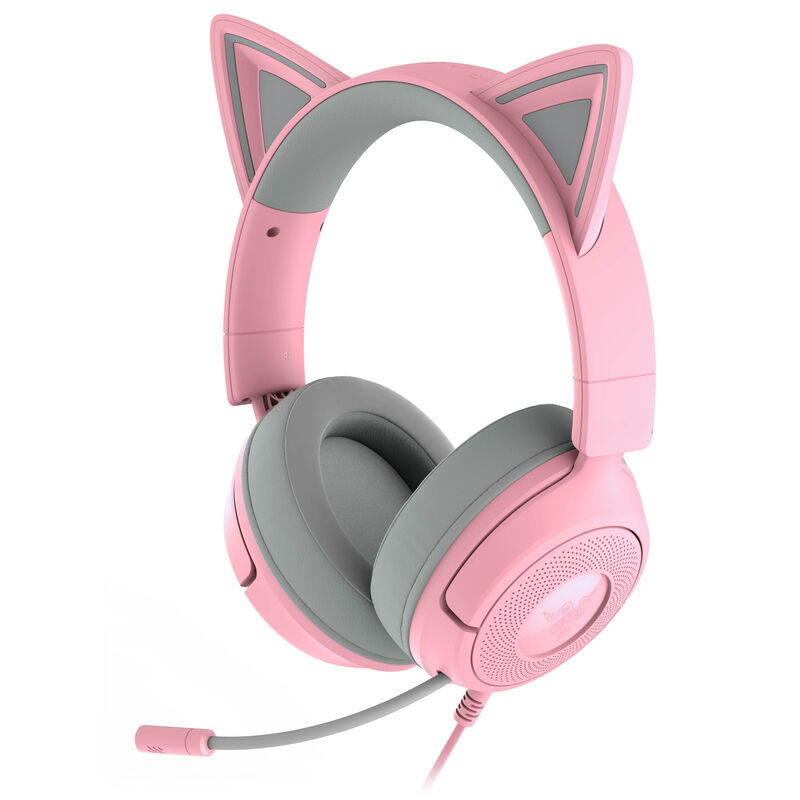 Razer Kraken Kitty V3 X Gaming-Headset, kabelgebunden, 7.1 Surround - quartz