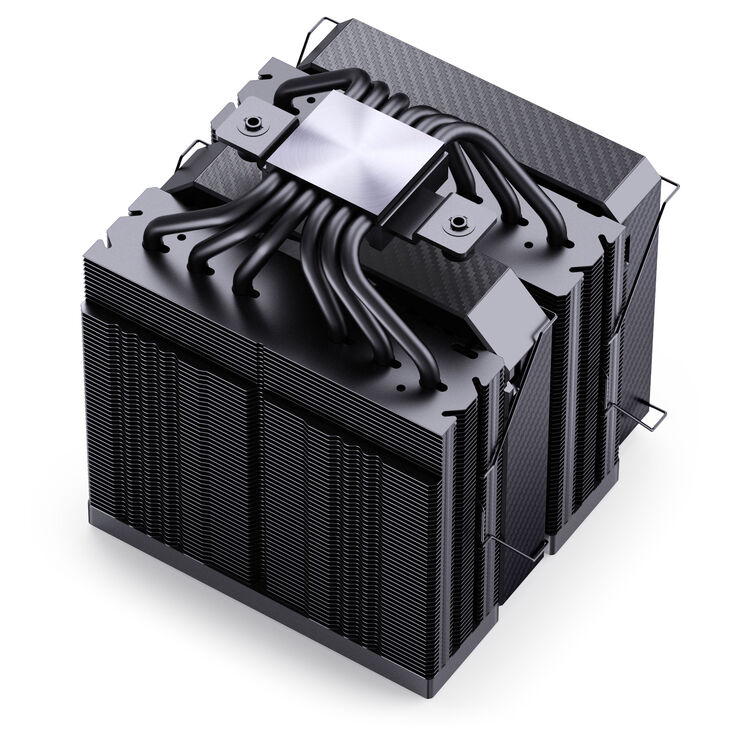 Jonsbo HX6280 CPU cooler, PWM, RGB - 130mm, black image number 4