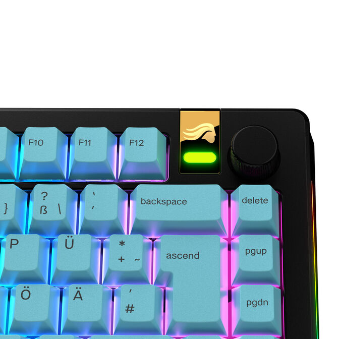 Glorious GPBT Gradient Keycaps, ISO Layout (DE), PBT, Dye-Sub - Ocean image number 3