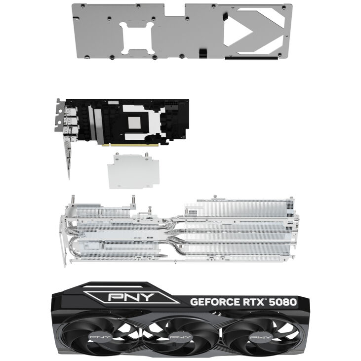 PNY GeForce RTX 5080 OC, 16384 MB GDDR7 image number 8