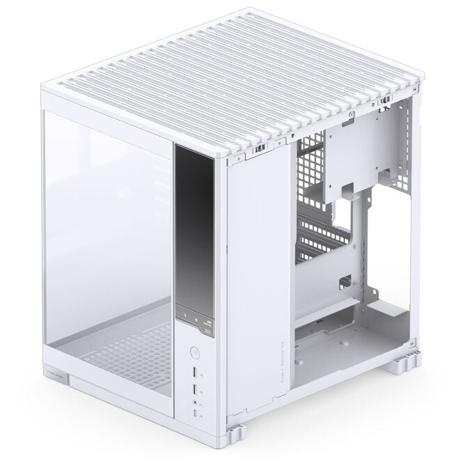 Jonsbo D34 PC-Geh&auml;use, Mini-Tower mATX, Display - wei&szlig; image number 8