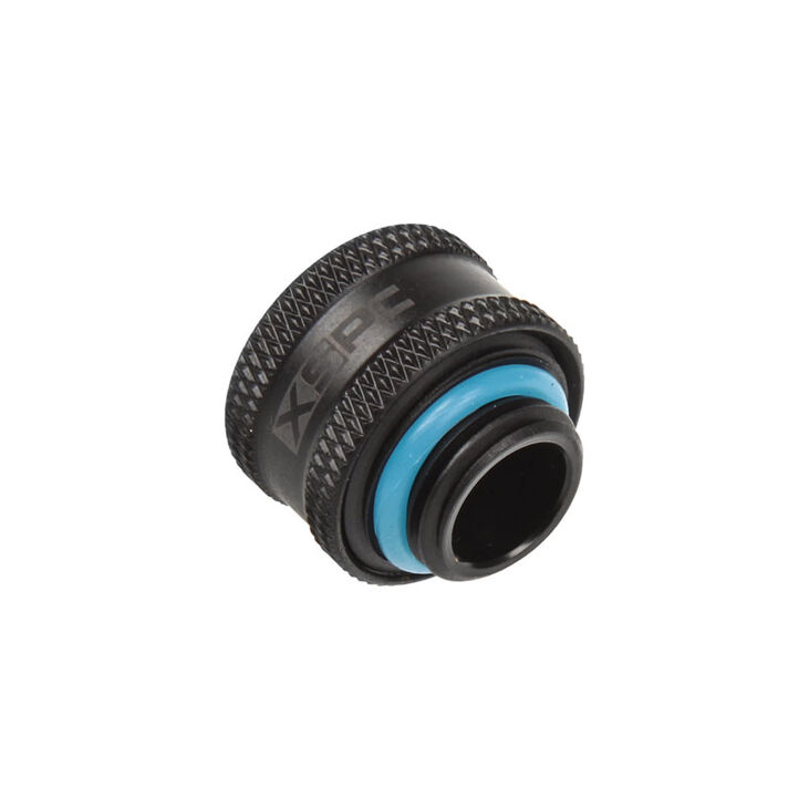 XSPC fitting straight G1/4 inch female thread to 13/10mm - V2, black matte image number 1
