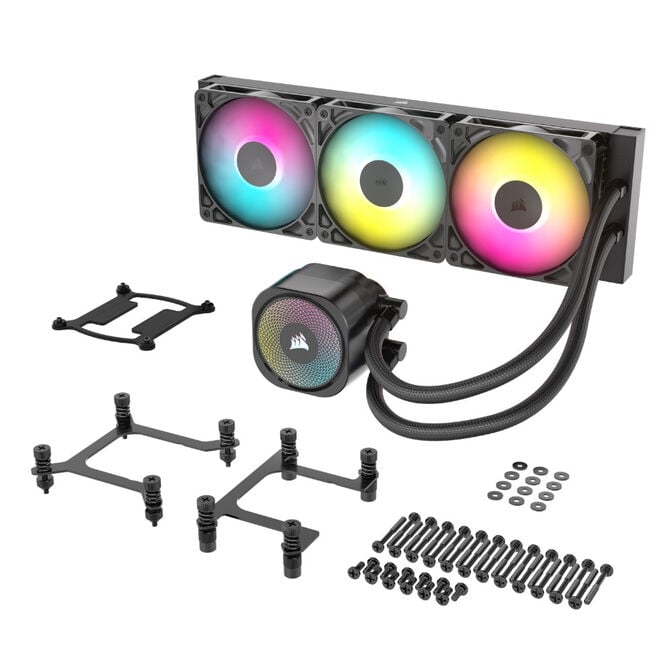 Corsair Nautilus RS 360 ARGB Komplett-Wasserk&uuml;hlung - 360 mm, schwarz image number 6