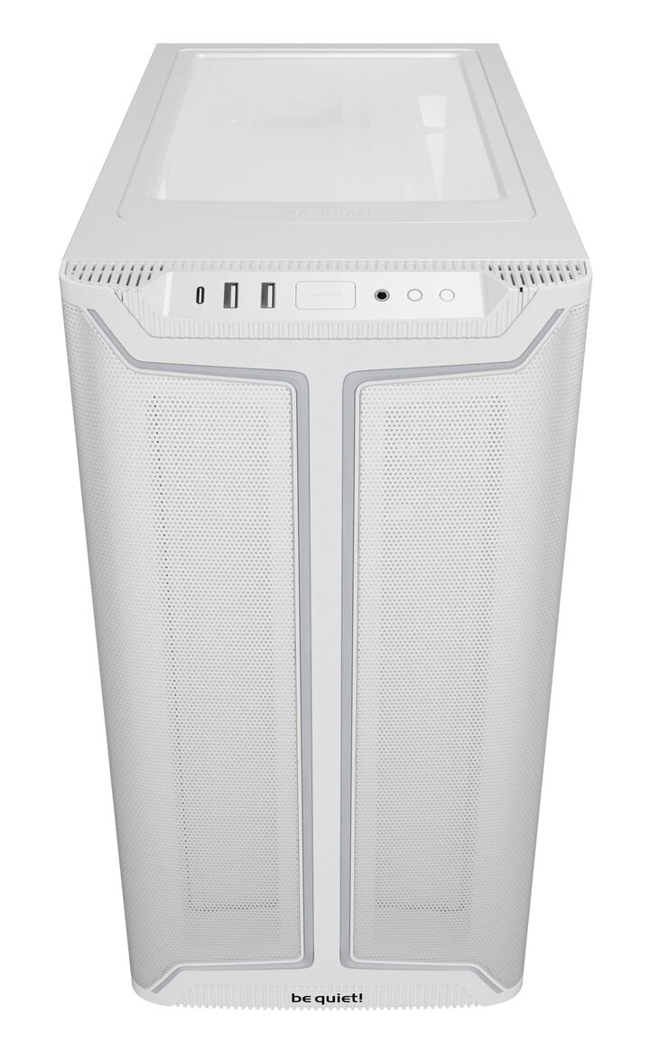 be quiet! Pure Base 501 DX PC-Gehäuse, Midi-Tower, ATX, ARGB, Tempered Glass - weiß image number 5