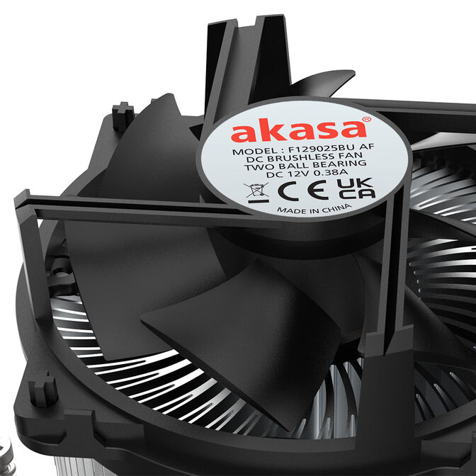 Akasa AK-CC6608BP01 Low Profile CPU-K&uuml;hler - Sockel LGA 1700, 63,2 mm H&ouml;he image number 3