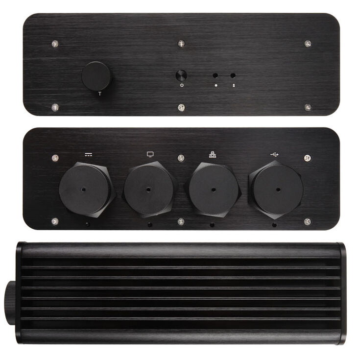 Akasa Pascal MD UCFF-Gehäuse (Intel NUC), OEM - schwarz image number 2