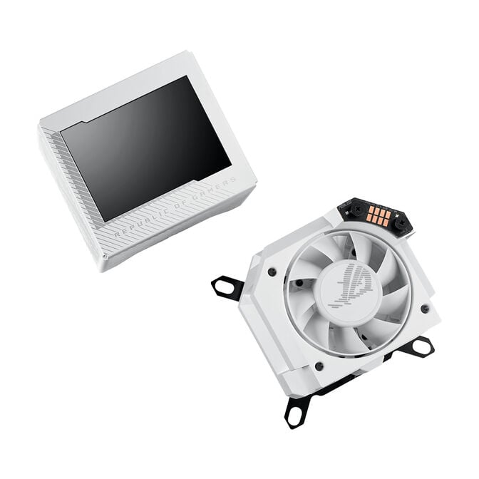 ASUS ROG Ryujin III CPU-Wasserblock - f&uuml;r Intel und AMD, wei&szlig; image number 7