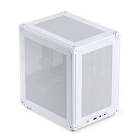 Jonsbo C6 PC-Gehäuse, Mini-Tower, Micro-ATX - weiß