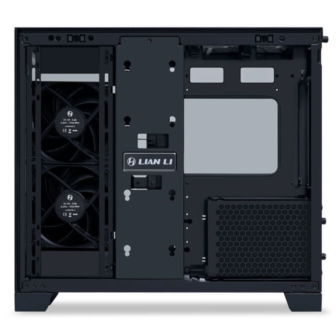 Lian Li O11 Dynamic Mini V2 Flow PC Case, Mini Case, ATX, Tempered Glass - includes 5x 120mm Fans, Black image number 5