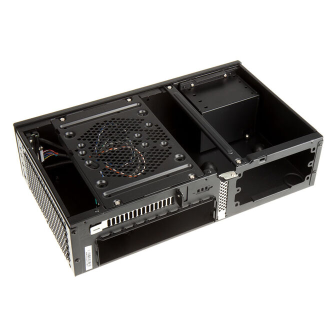 SilverStone SST-ML05B Milo HTPC Geh&auml;use - schwarz image number 2
