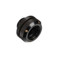 Bitspower Multi-Link Adapter Connection straight G1/4 inch female thread to 14mm OD hard tube - matte black
