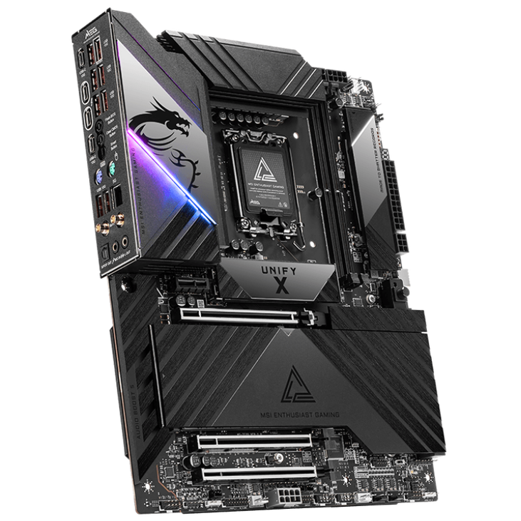 MSI MEG Z890 Unify-X Mainboard, Sockel 1851, Intel Z890, ATX, DDR5 image number 1