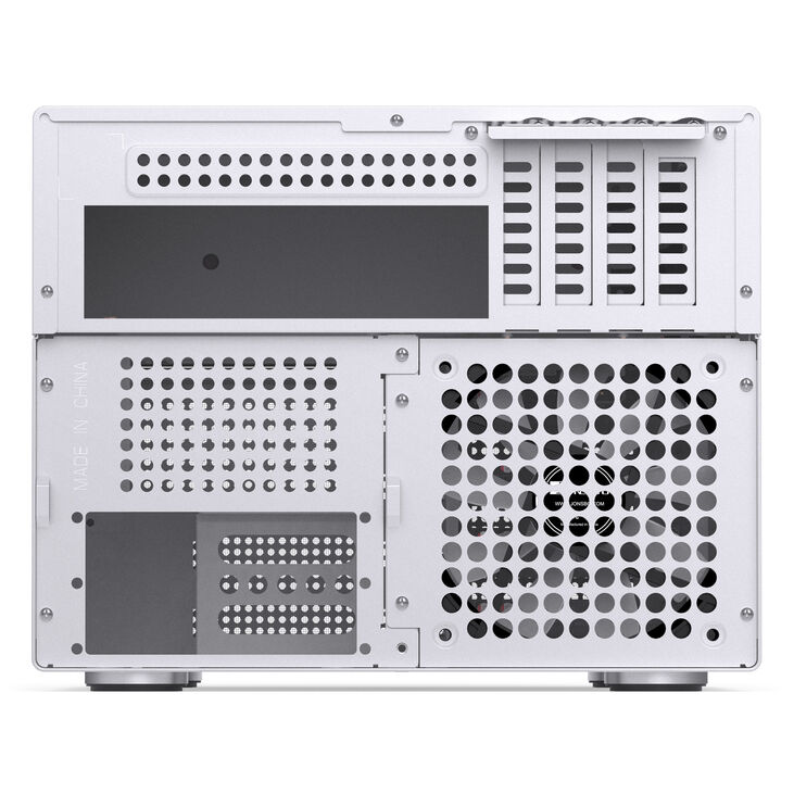 Jonsbo N4 NAS Case, Micro-ATX - White image number 10