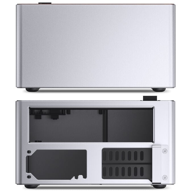 Jonsbo NV10 PC case, mini case, ITX - silver image number 11