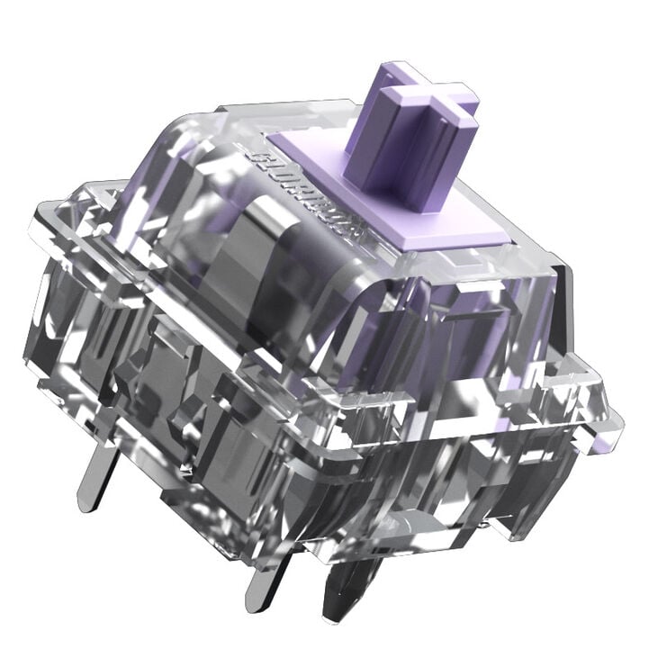 Glorious Mako Ultralight Switches, Mechanical, 5-Pin, Tactile, MX Stem, 40g - Lubed, 110 Pieces image number 2