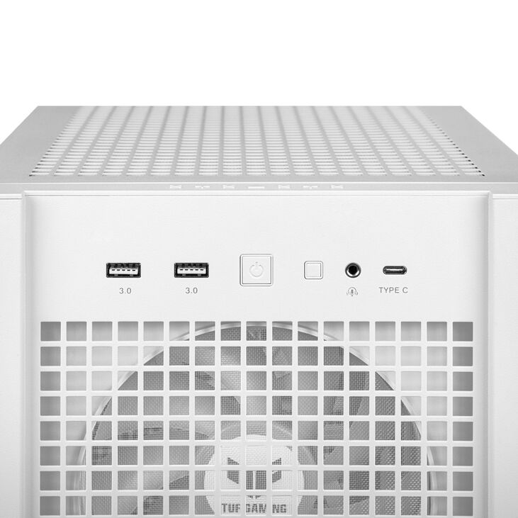 ASUS TUF Gaming GT302 TG ARGB Gehäuse - weiß image number 2