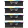 Corsair Vengeance RGB DDR5-6200 RAM, CL32, XMP - 64 GB Quad-Kit, schwarz image number null