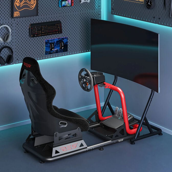 RES-TECH Simply GT-Cockpit, mit GT-Sitz - schwarz image number 10