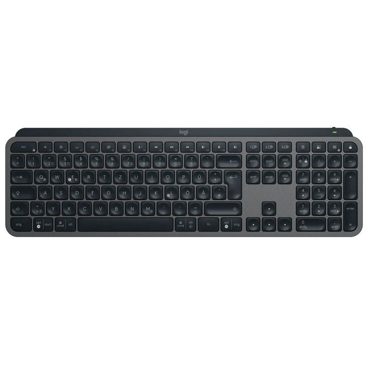 Logitech MX KEYS S Wireless Keyboard - graphite, DE Layout image number 2