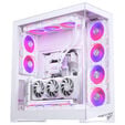 Phanteks Premium PCIe Gen 5 Vertical GPU Bracket, DRGB, with PCIe 5.0 Riser Cable - 220mm, white image number null