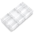 EK Water Blocks EK-Scalar Quad 2-Slot - Acrylic image number null