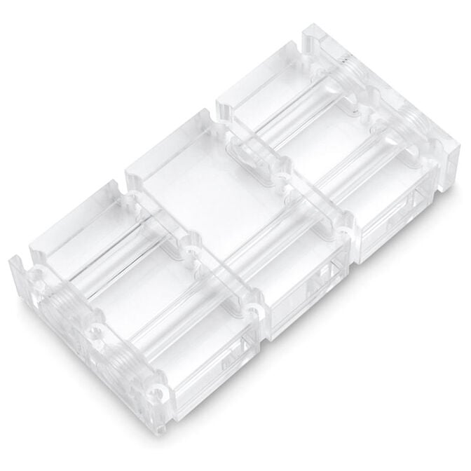 EK Water Blocks EK-Scalar Quad 2-Slot - Acrylic image number 0