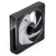 Jonsbo ZK-120B RGB PWM Fan, 120mm, 3-Pack - black image number null